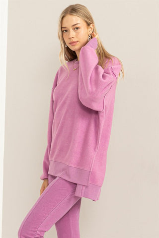 Oversized Seam Detail Pullover-sale