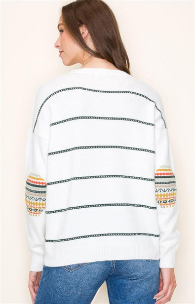 Cassidy Elbow Patch Sweater-sale
