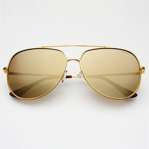 Max Gold Mirrored Sunglasses