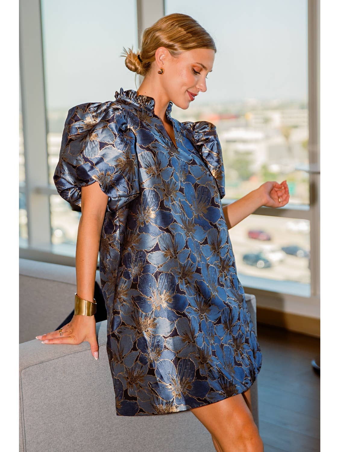 Jacie Puff Sleeve Dress