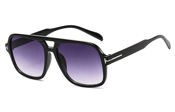 T-Shape Double Bridge Sunglasses