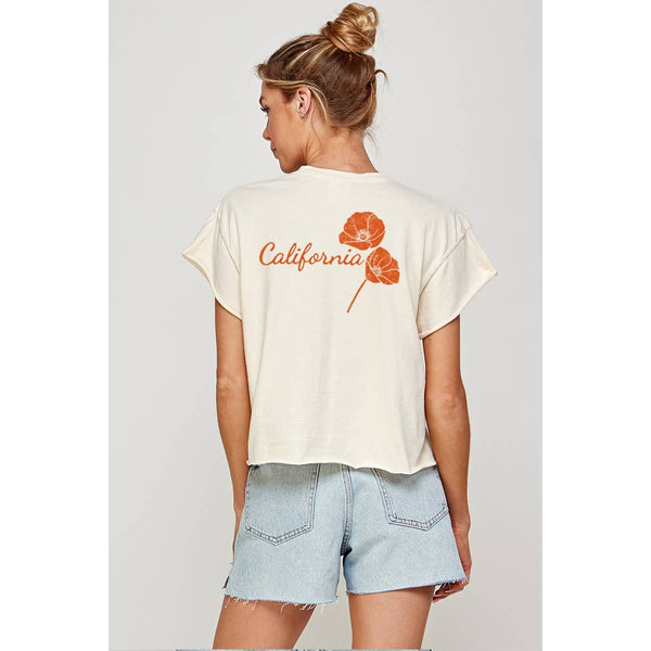 California Poppy Graphic Tee