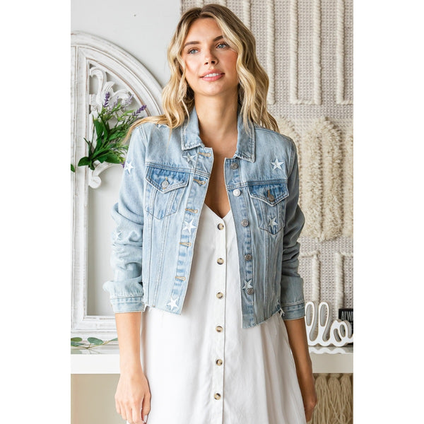 Star Embroidered Jacket