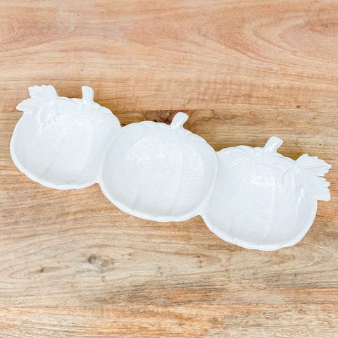 Pumpkin Tri Server Dish