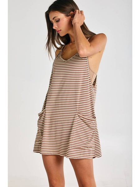 Sporty Romper Dress