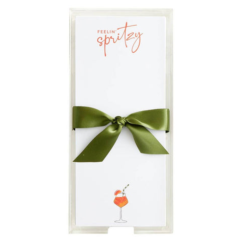 Feeling Spritzy Acrylic Note Pad
