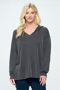 Easy Does It Ribbed Pullover