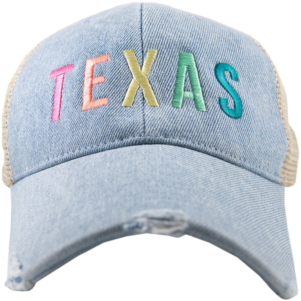 TEXAS Multicolored Trucker Hat