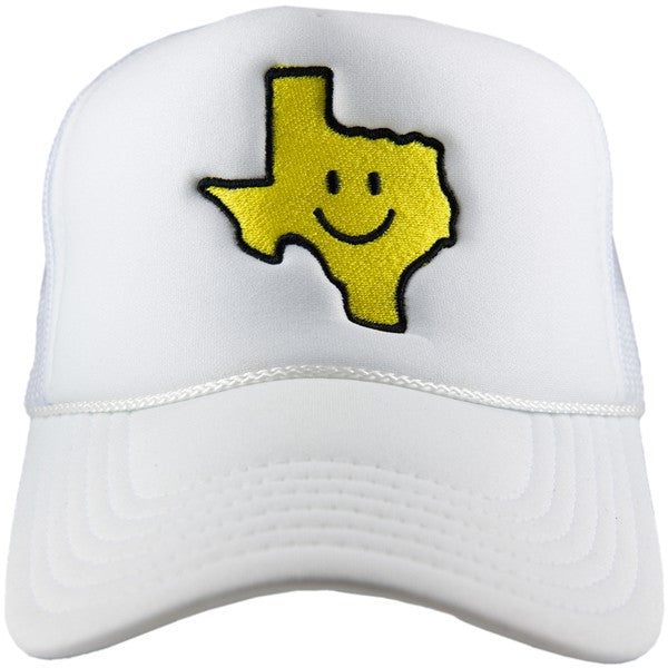 TX Happy Face Trucker Hat
