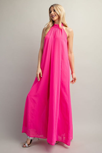 Cam Halter Neck Jumpsuit