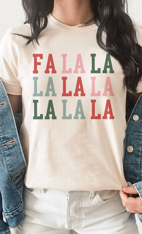 Colorful Fa La La Tee