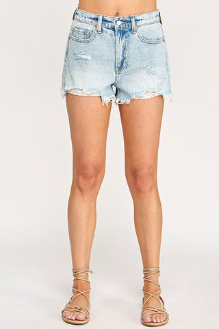 Clare H. Rise 90's Distressed Shorts