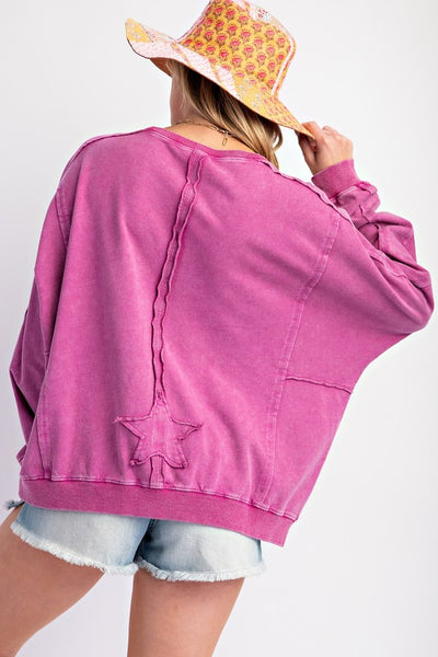 Hannah Back Star Pullover