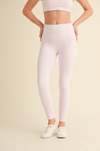 Gingham High Rise Leggings