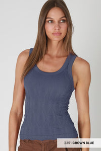 Reversible Lace Textured Tank
