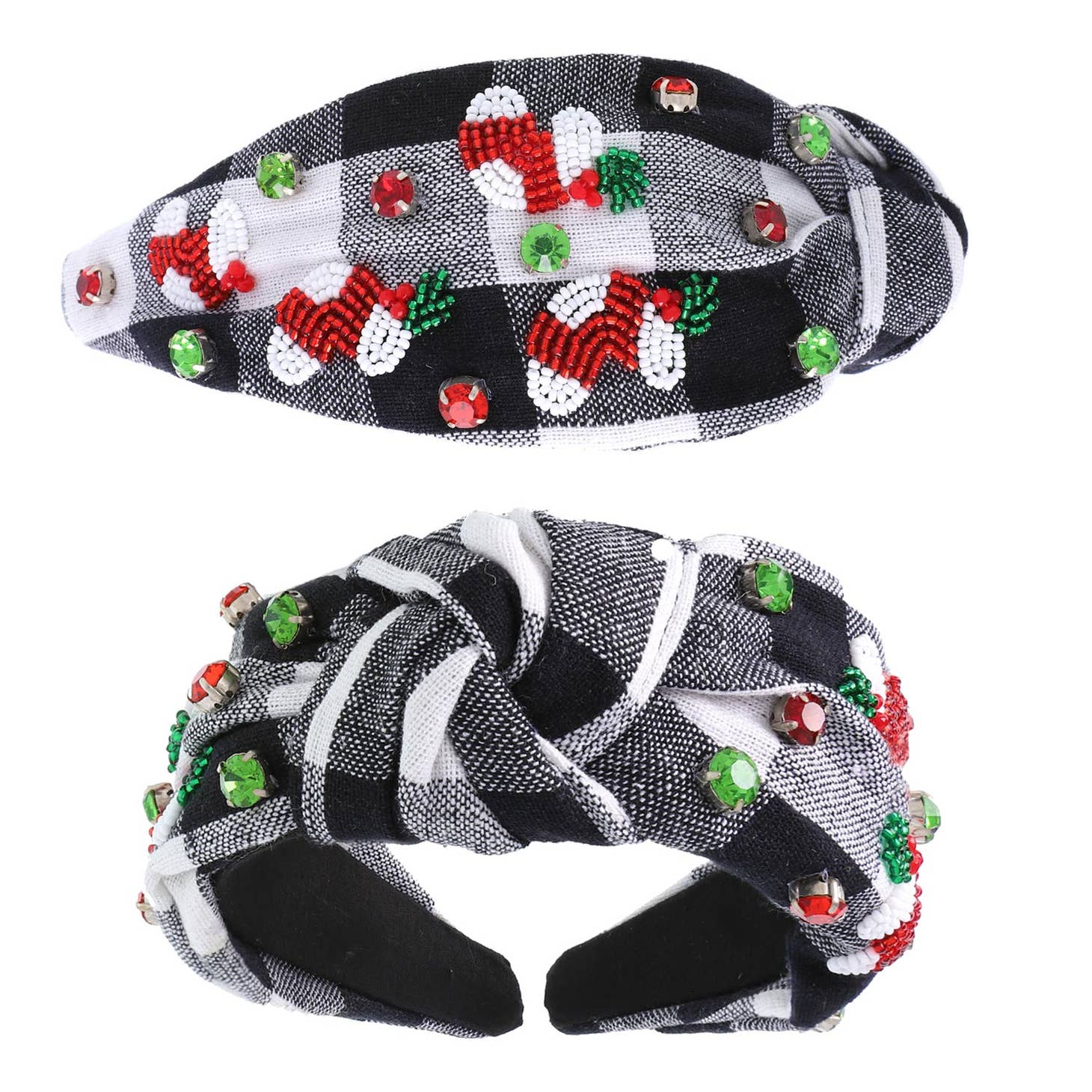 Christmas Beaded Headbands