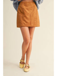 Ember Suede Mini Skirt