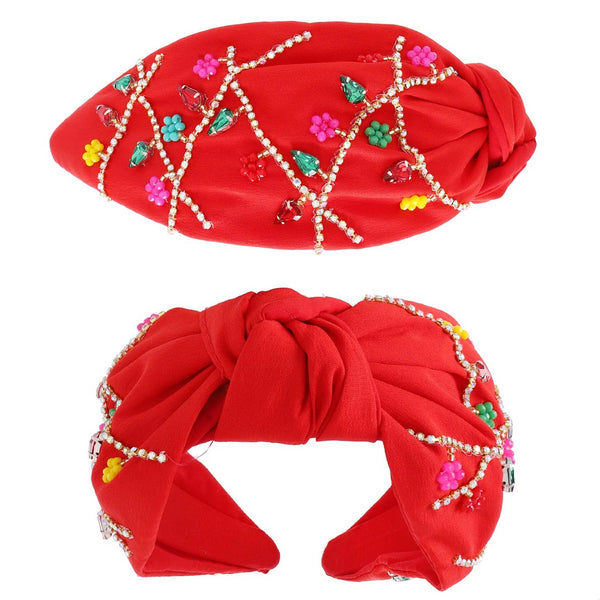 Christmas Beaded Headbands
