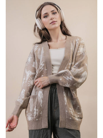 Western Knit Cardigan
