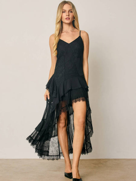 Lace Tiered Dress