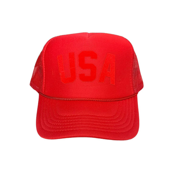 USA Tone on Tone Trucker Hat
