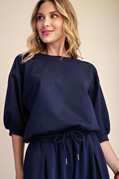 Bubble Sleeve Sweater