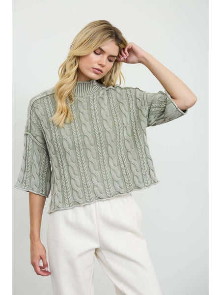 Sadie Cable Knit Sweater