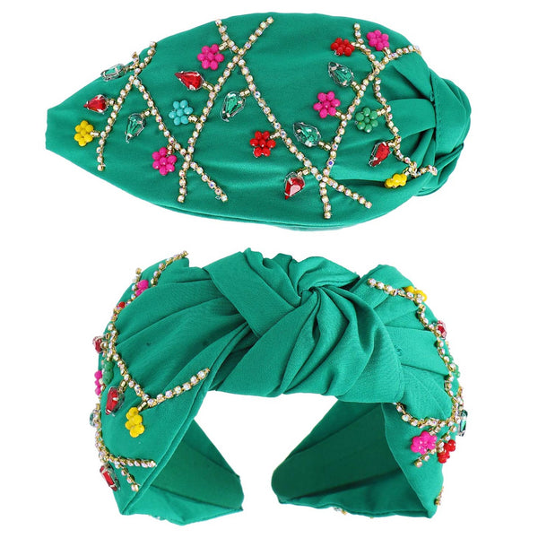 Christmas Beaded Headbands