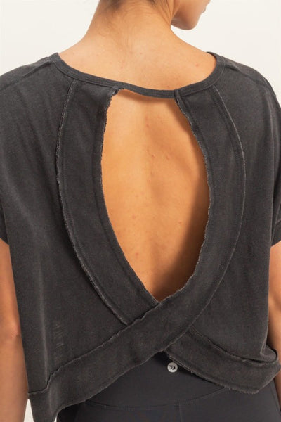Bailee Cross Back Top