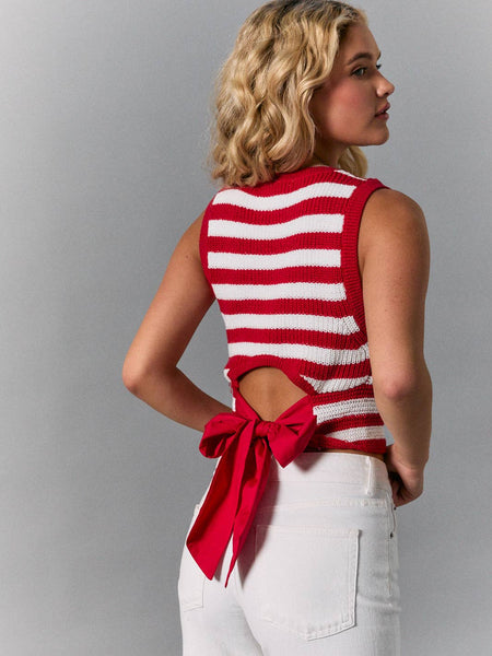 Katie Back Bow Top