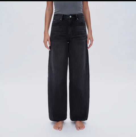 High Ride Wide Leg Jeans