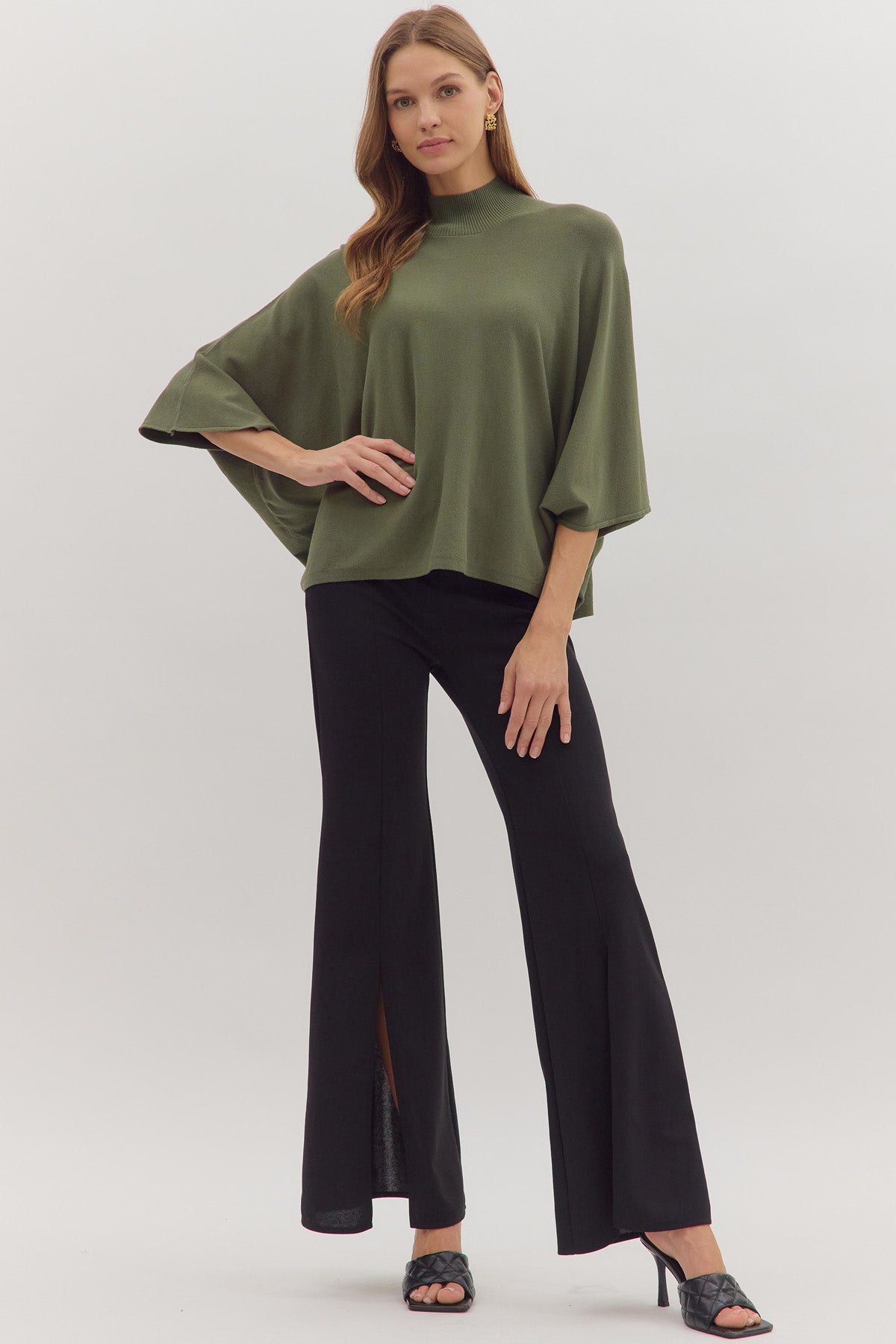 Kennedy Mock Neck Top