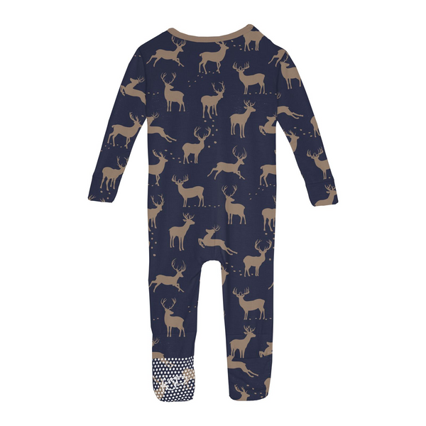 Peacock Elk Print Coverall