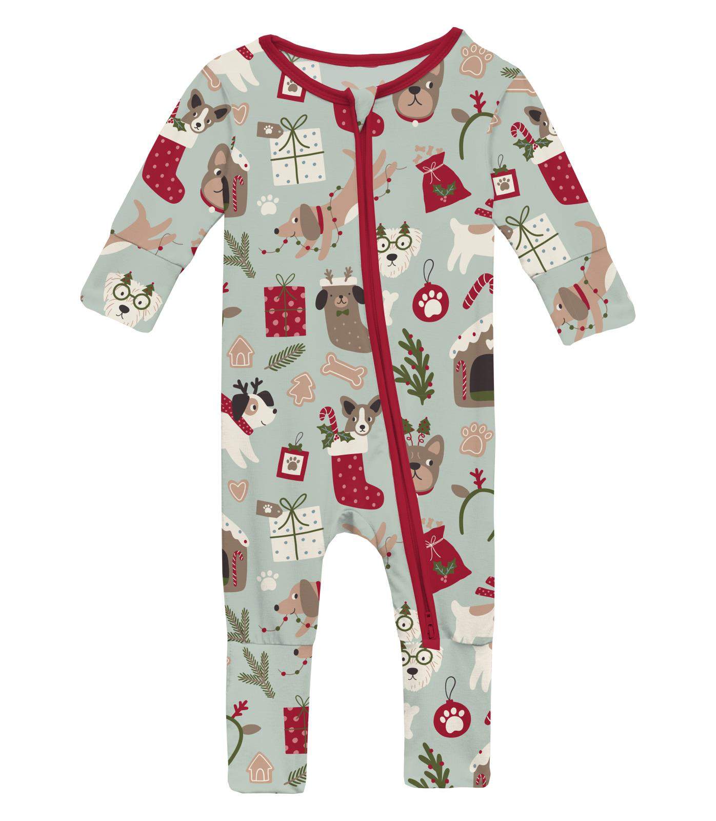 Aloe Christmas Dogs Coverall