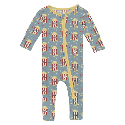Stormy Sea Movie Night Zipper Coverall