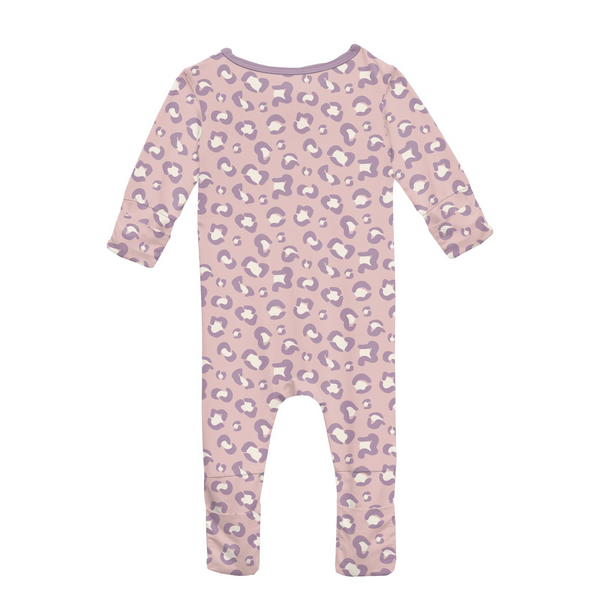 Baby Rose Cheetah Coverall
