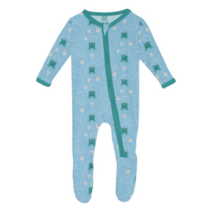 Seaside Bullfrogs & Flies Footie