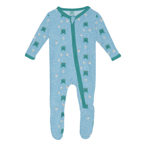 Seaside Bullfrogs & Flies Footie