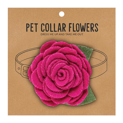 Medium Dog Collar Flower