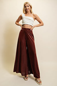 Corduroy Wide Leg Pants