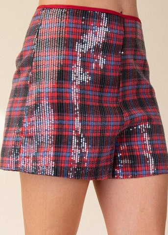 Hailey Sequin Shorts