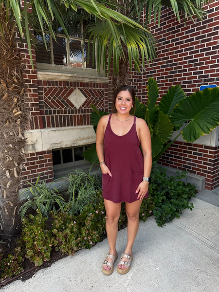 Sporty Romper Dress