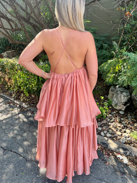 Layered Ruffle Dress