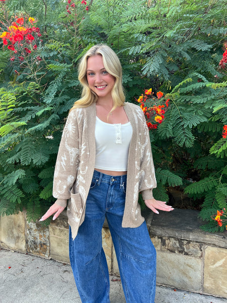 Western Knit Cardigan