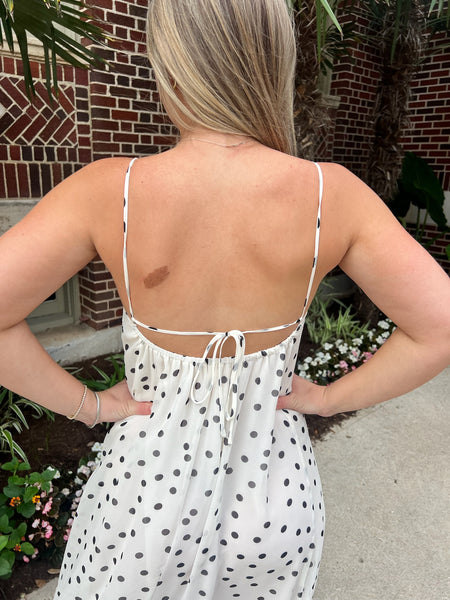 Dana Open Back Dress