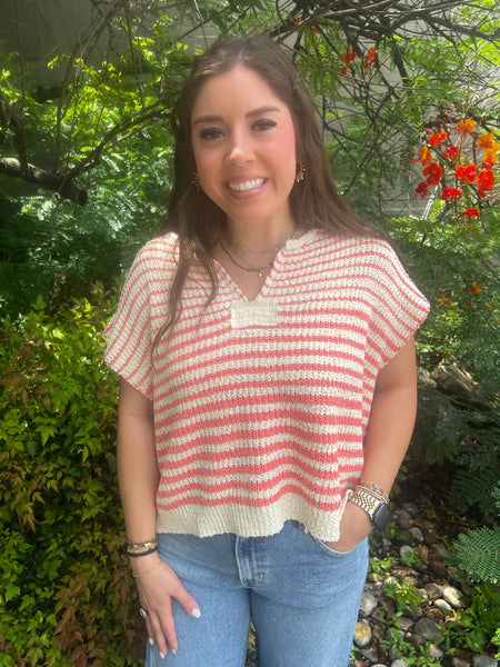 Striped Slouchy Sweater