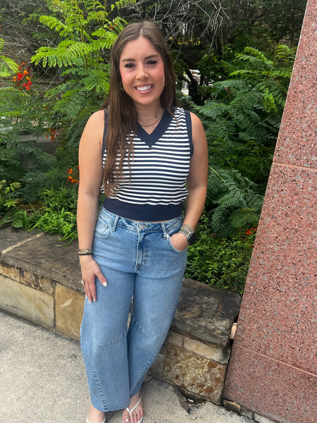 Mandy Striped Vest Top