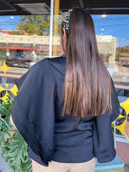 Mindy Ruffle Sleeve Top