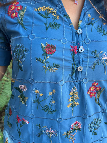 Cam Embroidered Dress