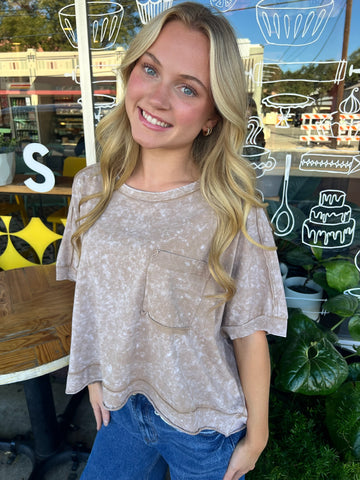 Comfy Cropped Knit Top